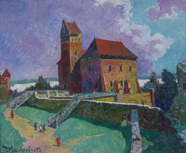 Trakų pilis, 1996, 60x49