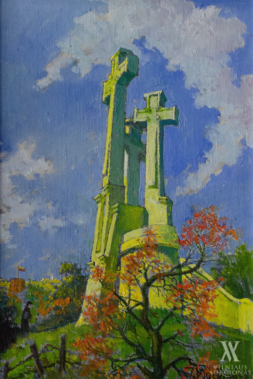 Trijų Kryžių kalne, 1989, 49x34